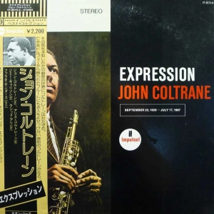 John Coltrane,  Expression, LP 1977 Japan, Impulse, płyta winylowa