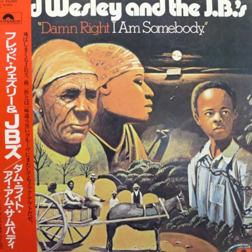 Fred Wesley & The JB's,  Damn Right I Am Somebody, LP 1990 Japan, Polydor, płyta winylowa