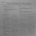 The J.B.'s, Doing It To Death, LP 1988 Japan, Polydor, płyta winylowa