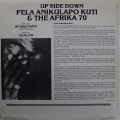 Fela Anikulapo Kuti, Up side down, The Afriko 70, LP 1978 Japan, London, płyta winylowa
