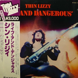 Thin Lizzy, Live And Dangerous, 2LP 1979 Japan, Vertigo, płyta winylowa