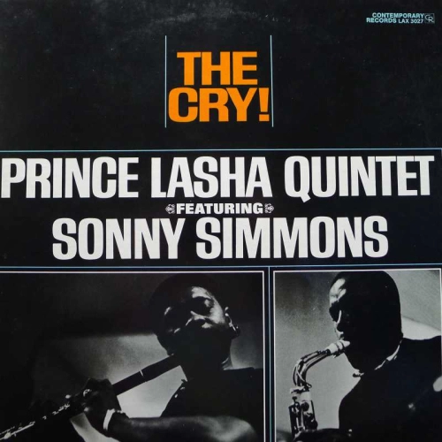 Prince Lasha Quintet featuring Sonny Simmons, The Cry!, LP 1975 Japan,  Contenporary Records, płyta winylowa