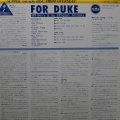 Bill Berry And His Ellington Allstars, For Duke, LP 1978 US/Germany, MK Real Time Records, audiophile, płyta winylowa