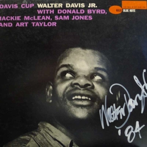 Walter Davis Jr. Davis Cup, LP 1983 Japan, Blue Note, autograf, płyta winylowa