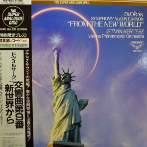 Dvorak, Symphony No 9 From the New World, Istvan Kertesz, LP 1990 Japan, London,The Super Analogue Disc, płyta winylowa  