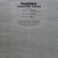 Tangerine Dream, Phaedra, LP 1975 Japan, Virgin International, płyta winylowa
