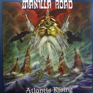 Manilla Road, Atlantis Rising, LP white vinyl 2013 Germany, High Roller Records, płyta winylowa