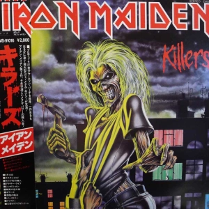 Iron Maiden, Killers, LP 1981 Japan, EMI, płyta winylowa