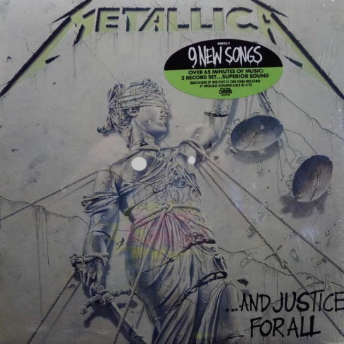 Metallica, ... And Justice For All, LP 1988 US, Elektra, płyta winylowa