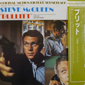 Lalo Schifrin, Bullitt, Steve McQueen (Original Motion Picture Soundtrack), LP 1980 Japan, Warner Bros Records, płyta winylowa