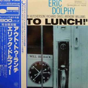 Eric Dolphy, Out To Lunch!, LP 1977 Japan, Blue Note, płyta winylowa