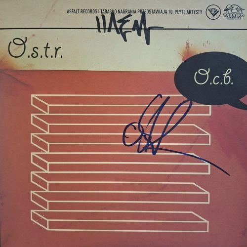 O.S.T.R. , O.C.B. 2LP 2009, autagrafy, Dj Haem, winyl polski rap