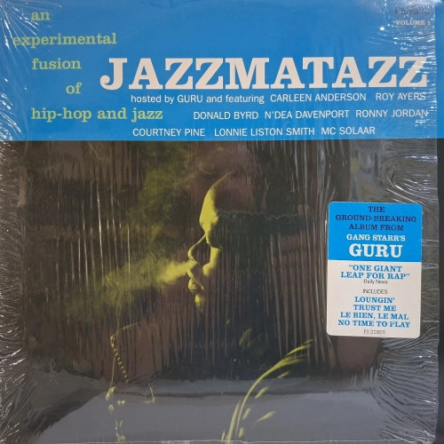 Guru, Jazzmatazz (Volume 1) LP USA 1993, Gang Starr, płyta winylowa rap