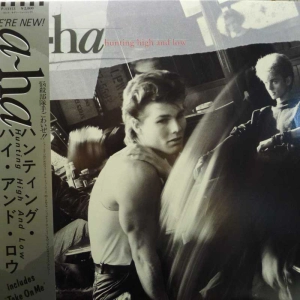 a-ha,Hunting High And Low, LP 1985 Japan, Warner Bros Records, płyta winylowa
