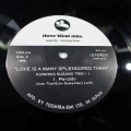 Kunihiko Sugano Trio + 1, Love is a many splendored thing, LP 1974 Japan, TBM Three Blind Mice, płyta winylowa 