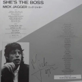 Mick Jagger,  She's The Boss, LP 1985 Japan, CBS/Sony, płyta winylowa
