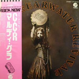 Creedence Clearwater Revival, Mardi Gras, LP 1972 Japan, Fantasy, płyta winylowa