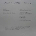 Sonny Rollins, Original Music From The Score "Alfie", LP 1972 Japan,  Impulse abc, płyta winylowa