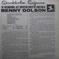The International Jazz Orchestra under the Direction of Benny Golson, Stockholm Sojourn, LP US, Prestige, autograf, płyta winylowa