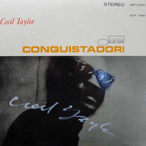 Cecil Taylor, Conquistador!, LP 1984 Japan, Blue Note, autograf, płyta winylowa