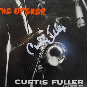 Curtis Fuller, The Opener, LP 1983 Japan, Blue Note, autograf, płyta winylowa