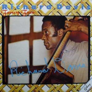 Richard Davis,  Fancy Free, LP 1978 Japan, Galaxy, autograf, płyta winylowa