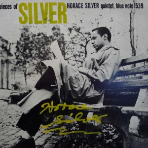 The Horace Silver Quintet, 6 Pieces Of Silver, LP 1978 Japan, Blue Note, autograf, płyta winylowa
