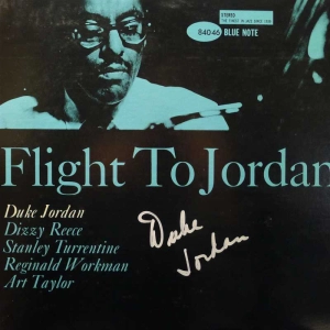Duke Jordan, Flight To Jordan, LP 1979 Japan, Blue Note, autograf, płyta winylowa