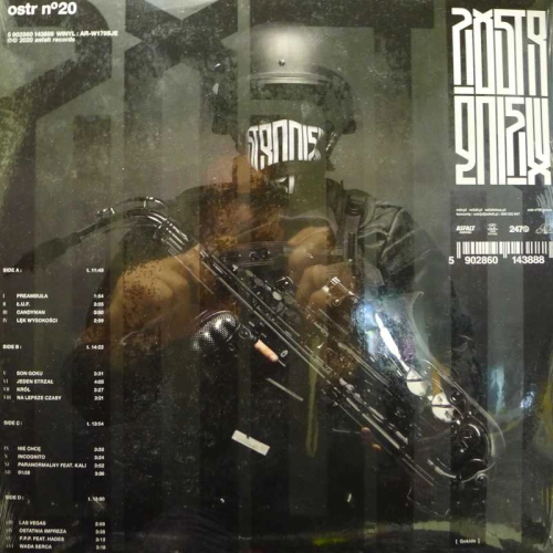 O.S.T.R., Gniew (Snap Jazz Edition),  2LP 2020 PL, Asfalt Records, płyta winylowa