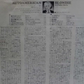Blondie, AutoAmerican, LP 1980 Japan, Chrysalis, płyta winylowa 