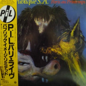 Public Image Ltd, PIL, Paris Au Printemps, LP Japan 1981, płyta winylowa post-punk 