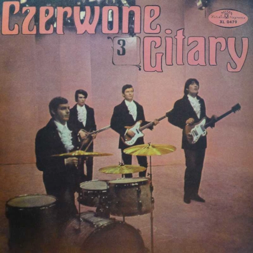 Czerwone Gitary, Czerwone Gitary 3, LP 1968 PL, Polskie Nagrania Muza mono, płyta winylowa