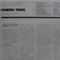 Wings, London Town, LP 1978 Japan, Capitol Records, płyta winylowa