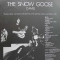 Camel, The Snow Goose, LP 1977 Japan, London Records, płyta winylowa