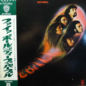 Deep Purple,  Fireball, LP 1976 Japan, Warner Bros Records, płyta winylowa