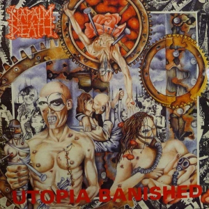  Napalm Death, Utopia Banished, LP 1992 UK, Earache, płyta winylowa