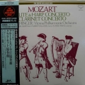 Mozart, Flute and Harp Concerto. Clarinet Concerto, Karl Munchinger, LP 1994 Japan, London,The Super Analogue Disc, płyta winylowa      