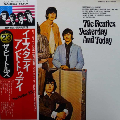 The Beatles, Yesterday And Today, LP 1976 Japan, Apple Records, płyta winylowa 