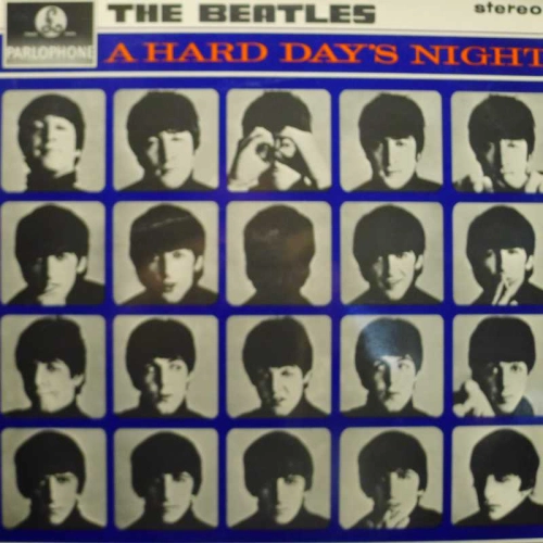 The Beatles, A Hard Day's Night LP lata 70 te Sweden, Parlophone, płyta winylowa