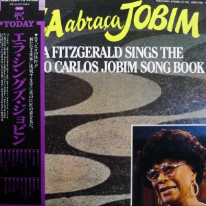 Ella Abraça Jobim - Ella Fitzgerald Sings The Antonio Carlos Jobim Song Book, 2LP 1981 Japan, Pablo Records, płyta winylowa