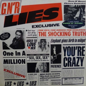 Guns N' Roses, G N' R Lies, LP 1988 Germany, Geffen Records , płyta winylowa