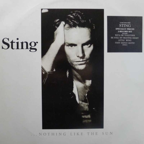 Sting - ...Nothing Like The Sun, 2 LP 1987 Germany , AM Records, płyta winylowa