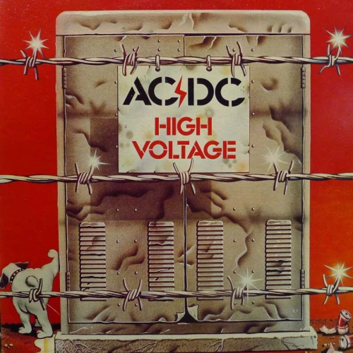 AC / DC, High Voltage,  LP 1983 Australia, Albert Productions, płyta winylowa