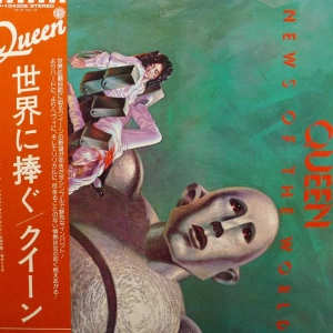 Queen, News Of The World, LP 1977 Japan, Warner Bros Records, płyta winylowa