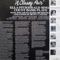 Ella Fitzgerald sings Count Basie plays with Count Basie Orchestra, A Classy Pair, LP 1982 Japan, Pablo Today, płyta winylowa