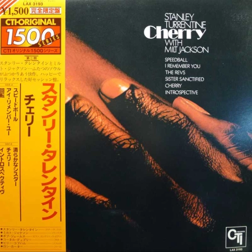 Stanley Turrentine with Milt Jackson, Cherry, LP 1978 Japan, CTI, płyta winylowa