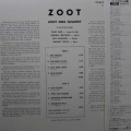Zoot Sims Quartet, Zoot, LP 1984 Japan, Baybridge Records, płyta winylowa