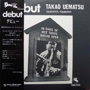 Takao Uematsu Quartet/Quintet, Debut, LP 1977 Japan, TBM Three Blind Mice , płyta winylowa, audiophile 