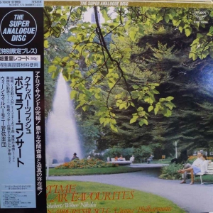 All-Time Popular Favourites /Tchaikovsky, Schubert, Weber, Nikolai/ Wiener Philharmoniker, Hans Knappertsbusch, LP 1989 Japan, London Records, The Super Analogue Disc, płyta winylowa 
