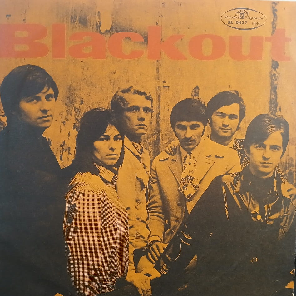     Blackout LP 1967 mono first press, Nalepa, Guzek, Kubasińska, płyta winylowa, Breakout